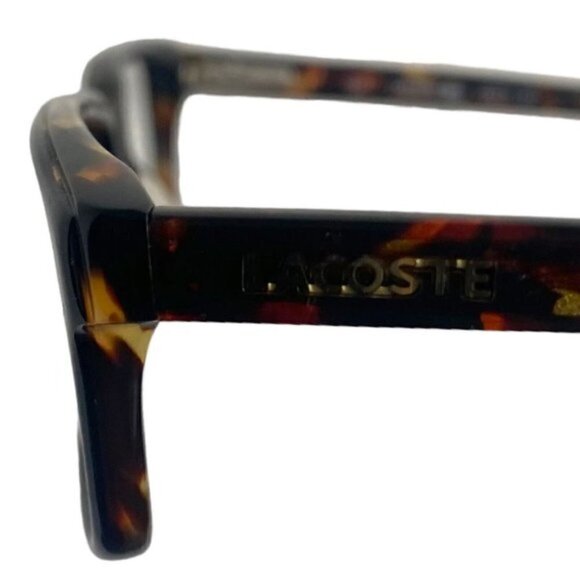 LACOSTE Unisex L2614 001 Eyeglass Frame Havana Brown - Picture 8 of 14